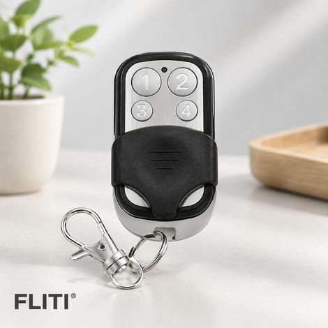 Télécommande Universelle 433MHz Lot de 5 Clones Numériques avec Coque Coulissante pour Portail et Porte de Garage (1/5)