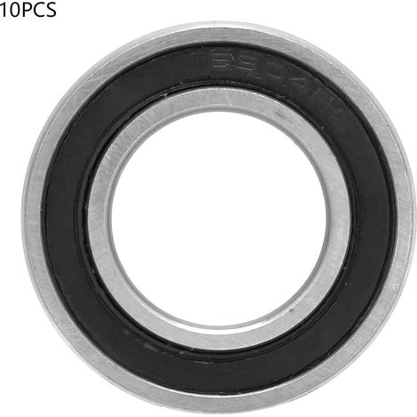 Roulement à Billes - Acier Double Joint Caoutchouc 20x37x9mm - Pour Moteur Outil Électrique - Lot De 10 (1/5)