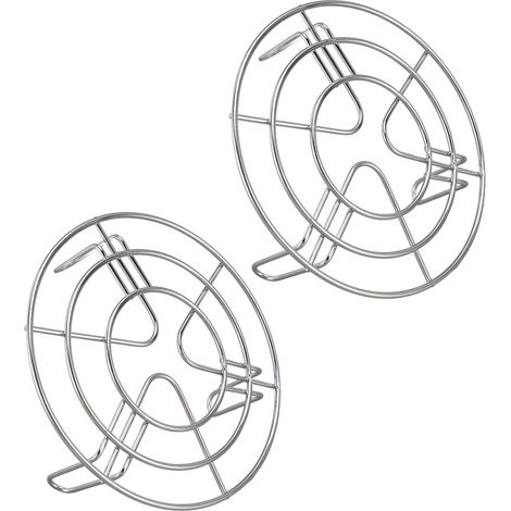 2er-Set Dampfgaraufsätze, hitzebeständig, leicht zu reinigen, rostfrei, robust, für Instant Pots, 15,5 cm (1/5)