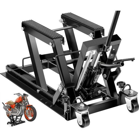 Elevador de motos y quads ATV hidraulico, capacidad para 680 kilos