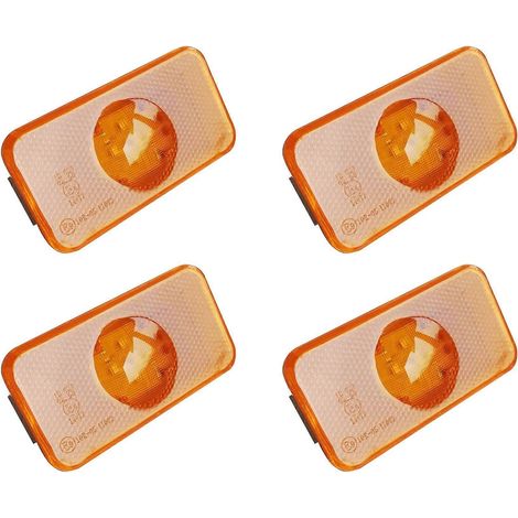 feux de position latéraux à LED 24 V pour camions Volvo FH FM FL, couleur ambre, référence 20789440 (accessoires pour camions)