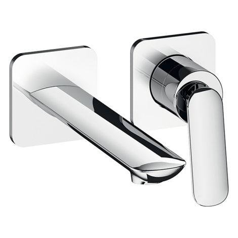 Façade mitigeur lavabo encastré 2 trous Chromé Foil - CRISTINA ONDYNA FL25751 (1/2)