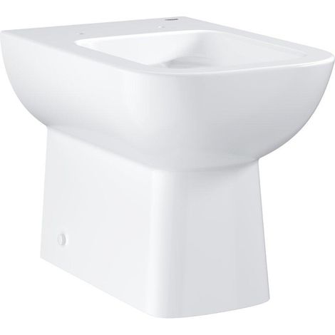 Grohe Bauedge Ceramic WC sur pied - sans bride - à fond creux - Blanc alpine (1/5)