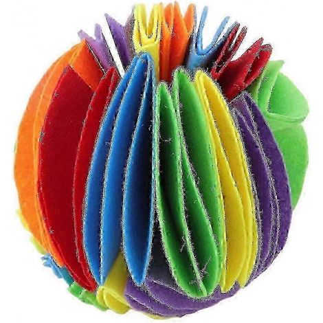 Balle interactive de 20 cm pour chien, idéale pour la stimulation mentale et l'alimentation lente. (1/5)