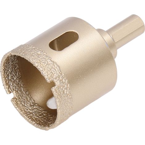 Foret Diamant Brasé pour Carrelage, Marbre, Granit, Porcelaine et Verre - Perçage de Trous 38mm