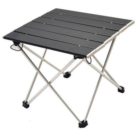Table de Camping, Pliante Table Alliage d'aluminium Ultra-légère Portable avec Sac de Transport, Facile à Nettoy, pour Les activités en Plein air, Pique-Nique, Cuisine, Plage, Randonnée (1/5)
