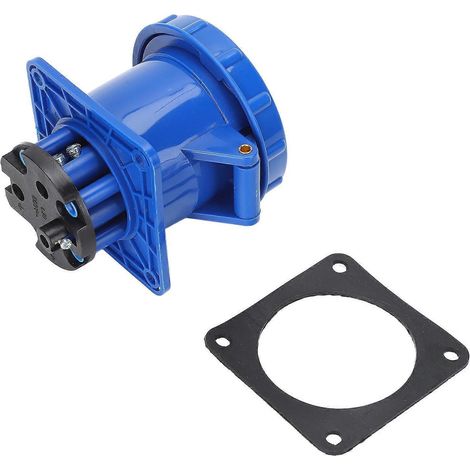 Wasserdichter Industriestecker IP67, kompakte Isolierung, 3-adrig, Gummidichtung, Luftfahrtbuchse