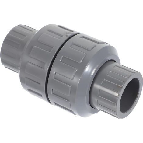 Clapet Anti-retour Unidirectionnel Pvc 25 Mm, Valve Anti-retour Pour Eau Et Liquide, Résistant Haute Température, Connexion Rapide, Plomberie Et Irrigation (1/5)