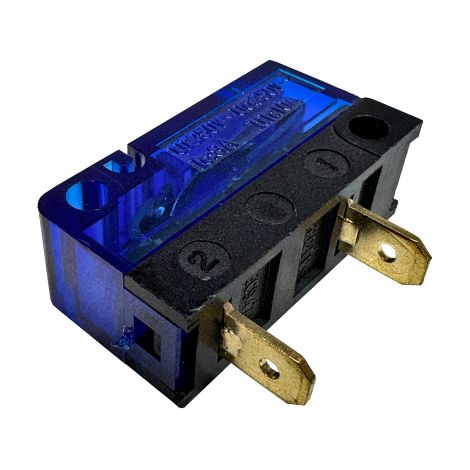 BADA WQKB01 Mikroschalter 250V 10A 2Pin Endabschalter Schalter Blau für Kettenzug uvm. (1/5)