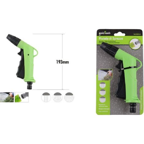 Kaela - Pistola A Spruzzo Regolabile Con Maniglia Di Bloccaggio Giardino 193mm 90013 - (1/2)