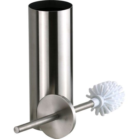 Porte-balai de toilette en acier inoxydable AISI 316 avec finition brossée Pollini Acqua Desing AC16SC003AS Acier inoxydable (1/3)