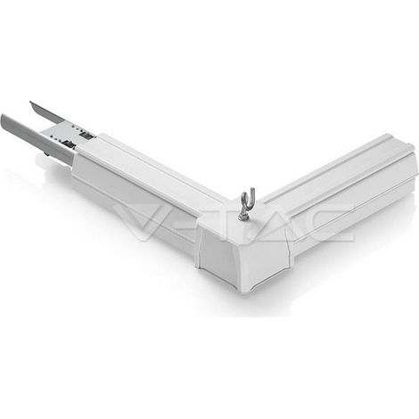 Conector de riel lineal en forma de L V-TAC para proyectos de iluminación (1/4)