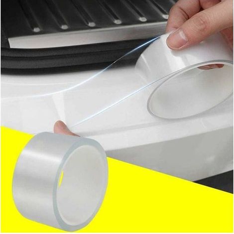 Online Store - (7cmx10M)Protecteur de pare-chocs,Protection Seuil Porte de Voiture,Protecteurs de Jante - 10M Transparent Bande de Garde Voitures (1/5)