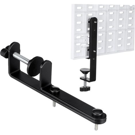 teilige Lochwand Tischhalterungen schwarze Metall