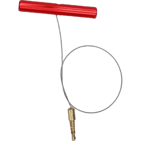 Extracteur de tige de Valve de pneu, outil de pêche, poignée confortable, réparation légère pour Dirt Bike, Tubes ATV et UTV rouge (1/5)
