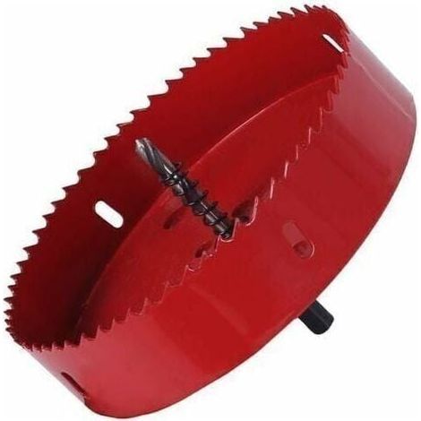 Rowoythk – 150 mm Bimetall-Lochsäge – Zum Bohren von Holz, Kunststoff und Stahl – Effiziente Spanabfuhr – Kompatibel mit Standardbohrmaschinen (1/5)