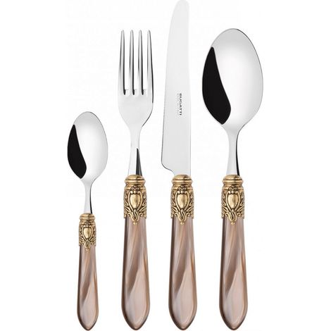 24 pièces en conserve Padre Compact Onice Magnaperla Oxford ghiera dorata Bugatti