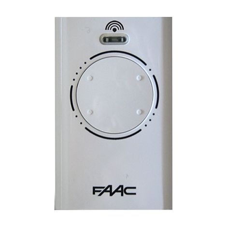 RADIOCOMANDO APRICANCELLO XT4 868 SLH LR FAAC  MHZ 868.35 HOPPING CODE +CR2032