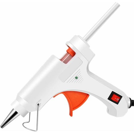 Glue Gun with Switch 20 Watt Hot Glue Gun Hot Glue Gun No Glue Gun DIY Jewelry No Glue Stick (1/5)
