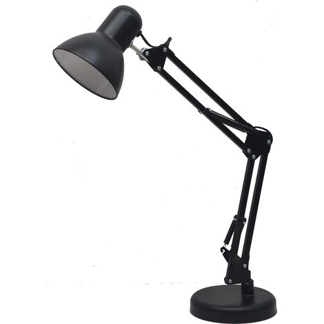 NEXA Schwarze Schreibtischlampe 1xE27