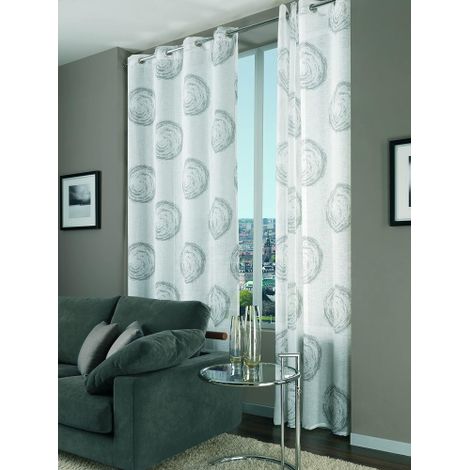 Home Collection VOR116 Tenda Vortex, Poliestere, Naturale, 140x280 cm (1/2)