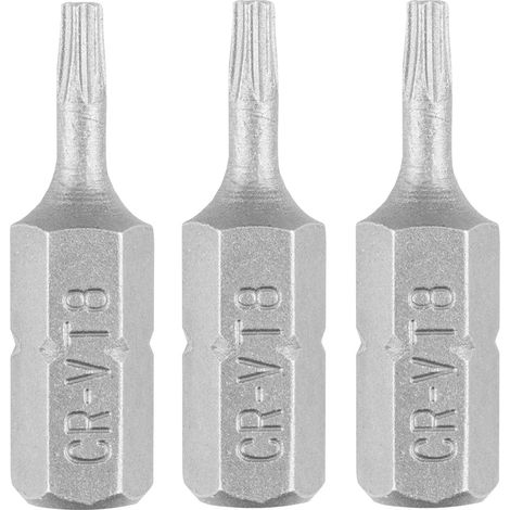 Puntas Torx T8 x 25 mm, 3 unidades. (1/2)