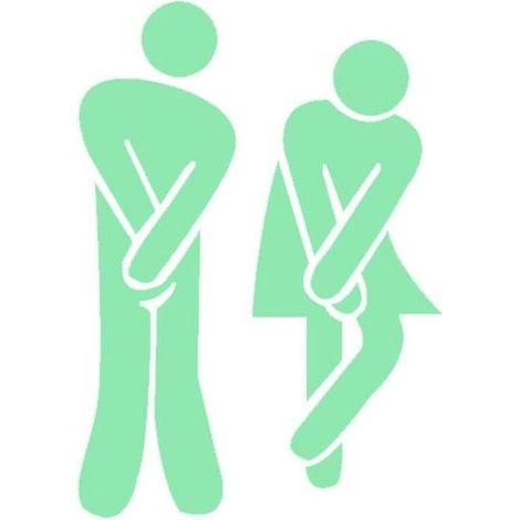 Stickers - EUROWEB - Toilettes Fluorescents - Adhésif - Salle de bain - Design contemporain (1/4)
