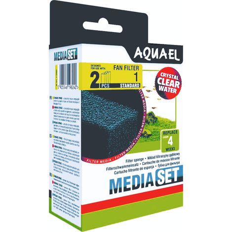 Aquael Filterschwamm - für Fan 1 Plus (2 Stück) (1/2)