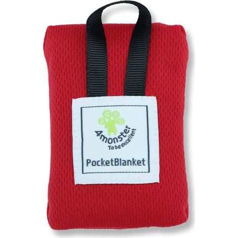 Tapis de plage pliable et léger, ultra-fin, format de poche, résistant à l'humidité, pour les pique-niques, rouge