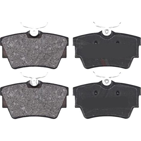 KIT PASTIGLIE FRENO POSTERIORI compatibile con RENAULT TRAFIC II AUTOBUS (JL) / PASTIGLIE FRENANTI AUTO OEM 37288, / SOSTITUZIONE DIRETTA / BASSA POLVERE / SILENZIOSO