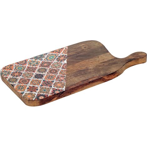 Signes Grimalt Tavolo da cucina  Caspette tagli e vassoi marroni 19x35x2cm 27878