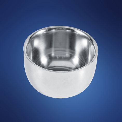 Mug de rasage en acier inoxydable pour homme - Design robuste et élégant (1/3)