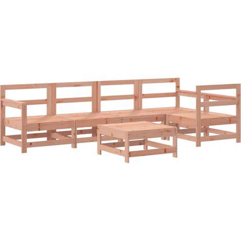 Maison Exclusive - Set Salotto da Giardino 6 pz in Legno Massello di Douglas (1/5)
