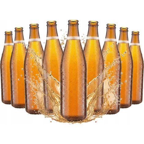 50 Glasflaschen für Vichy Light Bier 500 ml