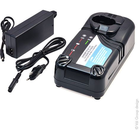 NX – Chargeur pour batterie Hikoki 7.2V - 18V NiCD / NiMH / Li-Ion – Compatible avec modèles Hitachi – Charge optimisée conforme CE, DEEE, RoHS
