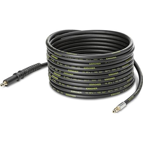 1 Flexible Haute Pression 10m,Raccord Quick Connect,Système Anti Nœud,Laiton,Pour Nettoyeur K4 À K7