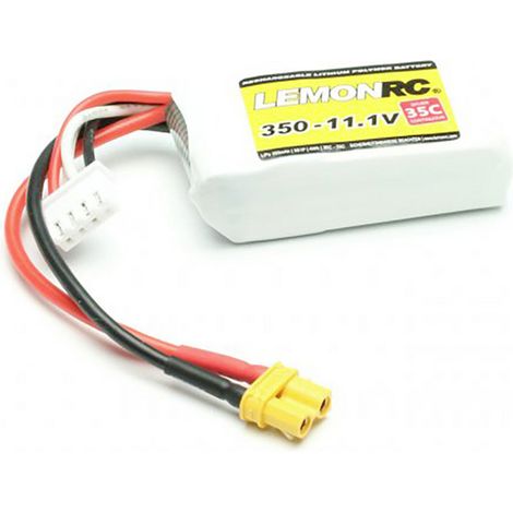 LemonRC Modellbau-Akkupack (LiPo) 11.1 V 350 mAh Zellen-Zahl: 3 35 C Softcase XT30