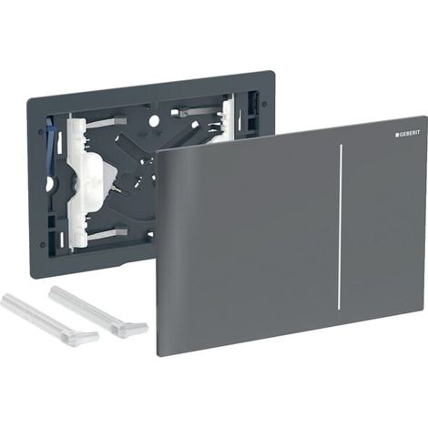 Geberit 242813JK1 Sigma70 plaque de commande, pour chasse à double commande (1/4)