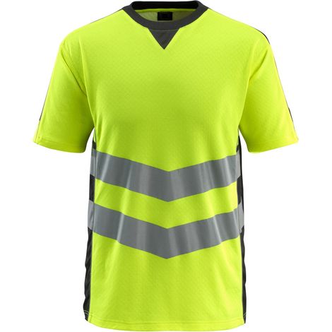 Mascot Warnschutz T-Shirt SANDWELL SAFE SUPREME 50127 Gr. S warngelb/schwarz (1/4)
