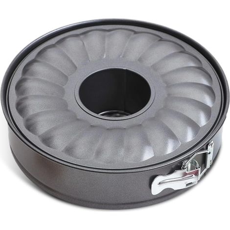 1 Moule à charnière rond, Revêtement antiadhésif, Fond amovible, Cuisson gâteau, Anniversaire mariage (1/5)