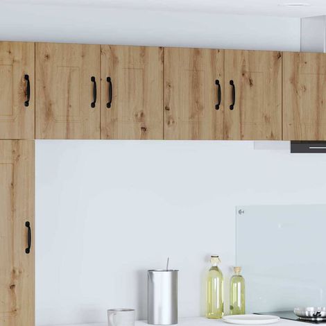 vidaXL Pannello lavastoviglie Kalmar 2 pz Rovere artigianale