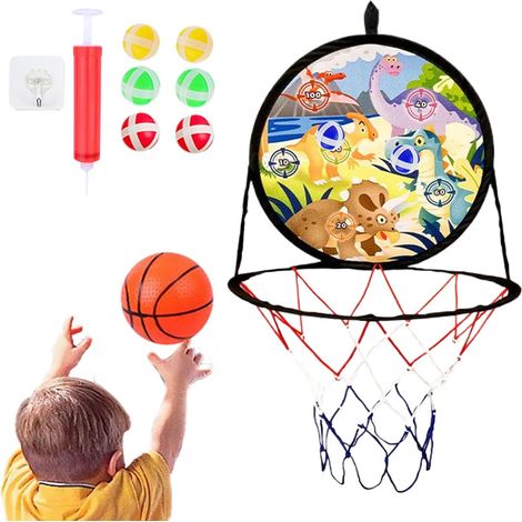 Panier de Basket Portable 2 en 1, Jeu De Panier De Basket (1/5)