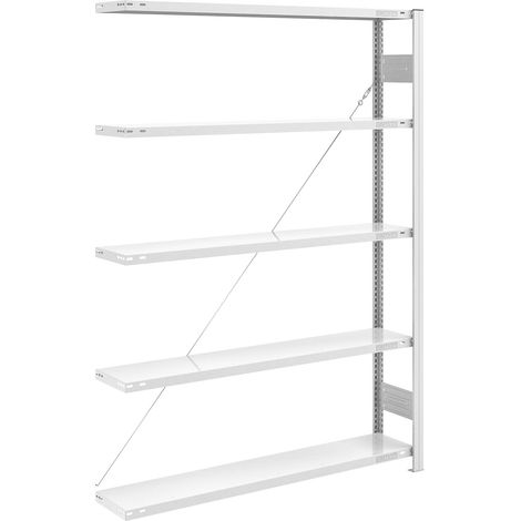 eurokraft pro, Rayonnage emboîtable extra-large, RAL 7035, (1/5)