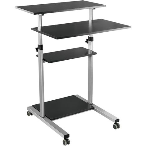 Logilink BP0070 Arbeitsplatz schwarz und grau