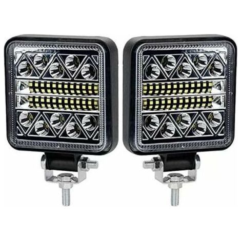 BR-Vie 102W Phare de Travail à LED 10200LM Feux de Recul Led 12v, Phare Led Projecteurs pour voiture, tracteur bateau, 12-24v camion, 2 pcs (1/5)