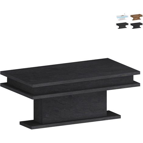 Moderner Design-Couchtisch 100x55cm Wohnzimmer Little Big - Anthrazit
