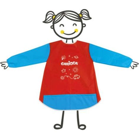 GREMBIULE SCHOOL 5-8 ANNI CARIOCA 33101 x1