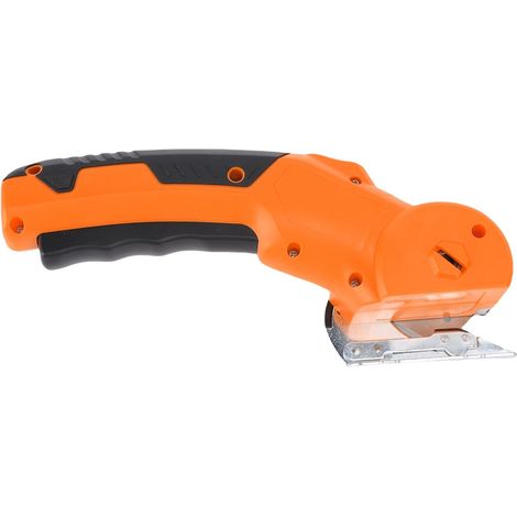 Ciseaux couture orange 1500mAh électrique sans fil rechargeable (1/5)