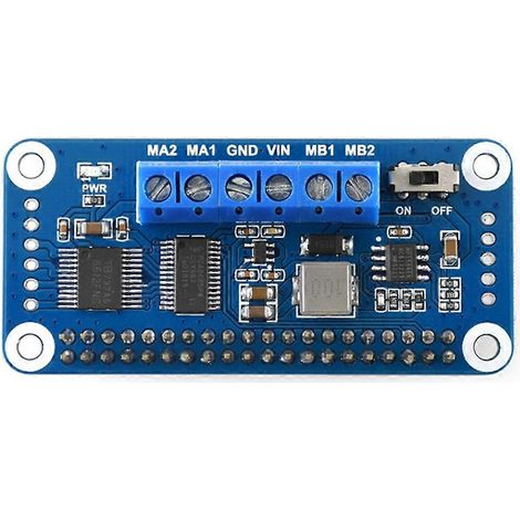 Carte de pilote de moteur pour Raspberry Pi PCA9685 I2C Interface pour DIY Voiture intelligente (1/5)