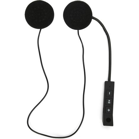 Écouteurs Bluetooth anti-interférences pour casque moto avec charge rapide USB, kit mains libres (BT008) (1/5)